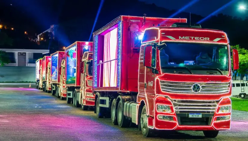 Caravana Iluminada da Coca Cola já tem data definida para passar em