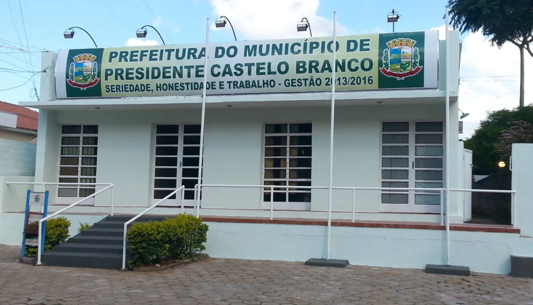Prefeitura de Presidente Castelo Branco abre concurso com salários de até R$ 7 mil Prefeitura de Presidente Castelo Branco abre concurso com salários de até R$ 7 mil