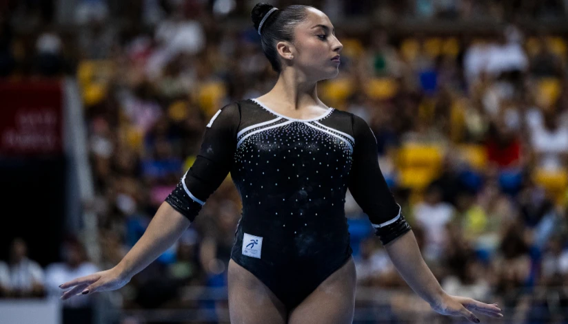 Paranaense Júlia Soares leva ouro no Campeonato Brasileiro de Ginástica Artística