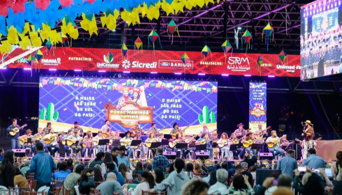 Fim de semana do Rural Maringá Junino terá orquestra, missa sertaneja, almoço, bingo e mais Fim de semana do Rural Maringá Junino terá orquestra, missa sertaneja, almoço, bingo e mais