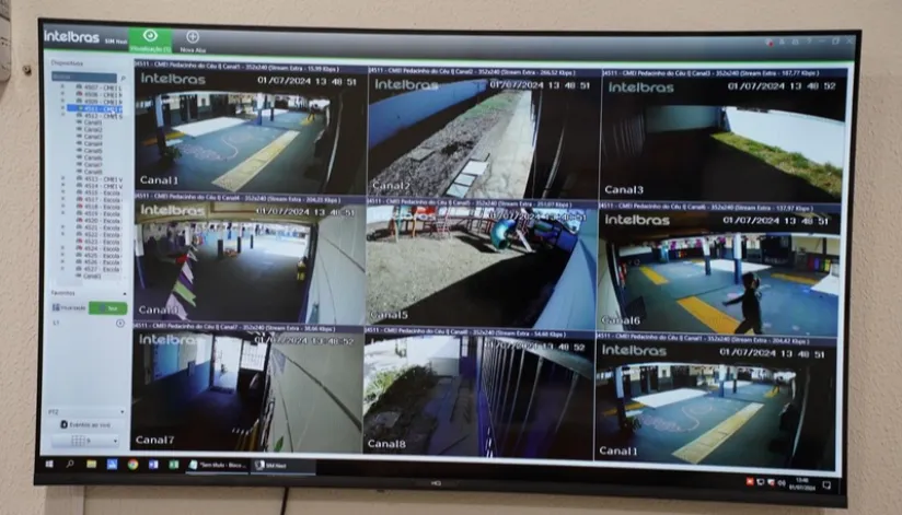 Câmeras de monitoramento 24h começam a ser instaladas em CMEIs de Sarandi