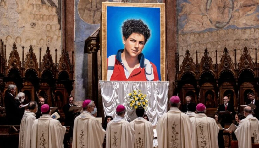 Papa canoniza o 1º santo millennial, Carlos Acutis, conhecido como ‘Influencer de Deus’ Papa canoniza o 1º santo millennial, Carlos Acutis, conhecido como ‘Influencer de Deus’