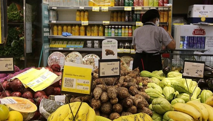 Preços dos alimentos caem pelo 4º mês consecutivo, diz IBGE